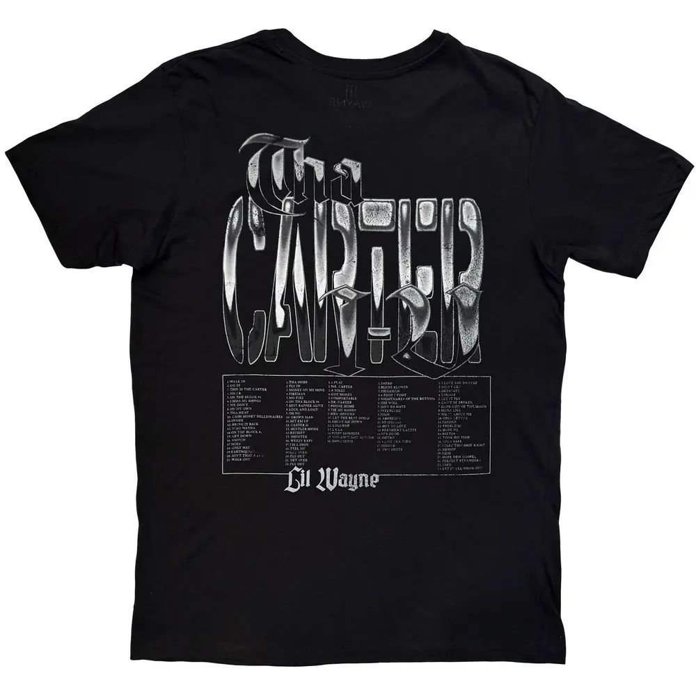 Lil Wayne – The Carter Tracklist (Premium Carbon T-Shirt) (Tričko) 1