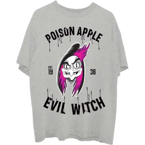 Snow White Evil Witch Poison Apple (Šedá)
