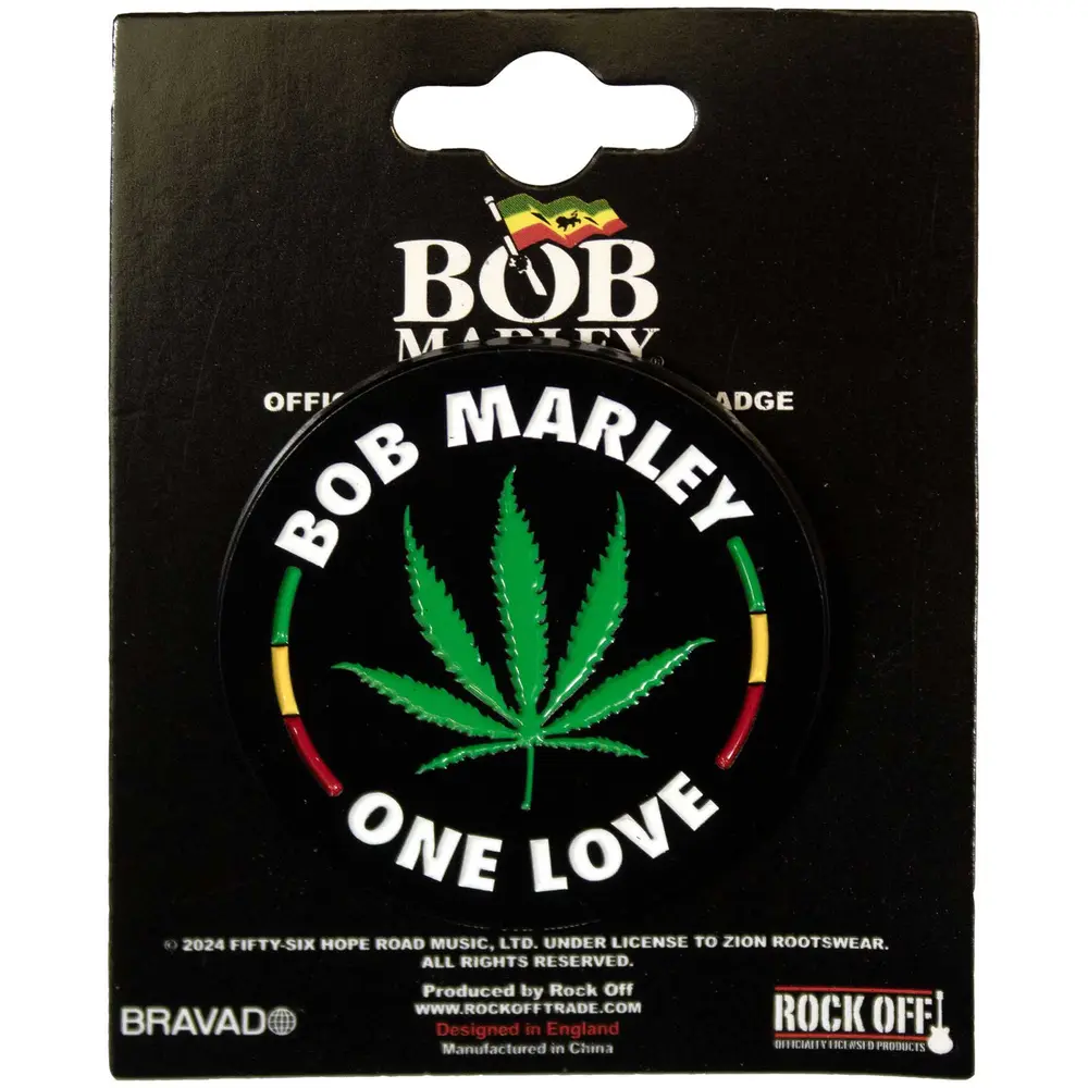 Bob Marley – Leaf (Odznak)