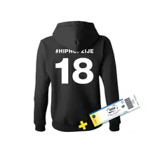 Hip Hop Žije Festival – 2018 Mikina + VIP Lístok (Balík)