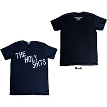 Foo Fighters, Tričko The Holy Shits London 2014, Unisex, Čierna
