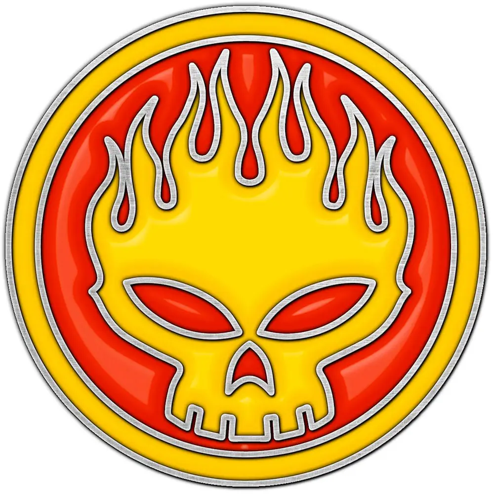 The Offspring – Skull Logo (Odznak)