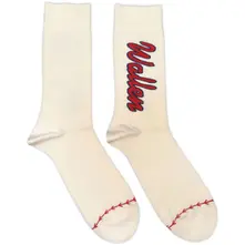 Morgan Wallen, Ponožky Red Logo Baseball, Unisex, Natural