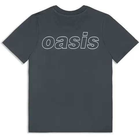 Unisex T-Shirt: Detroit Bus Photo T-shirt (Navy Blue) (Back Print & Ex-Tour)