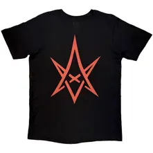 Unisex T-Shirt: Warrior (Black) (Back Print) thumbnail