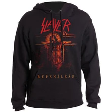 Slayer, Mikina Repentless Crucifix, Unisex, Čierna