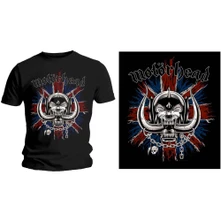 Motörhead, Tričko British Warpig, Unisex, Čierna