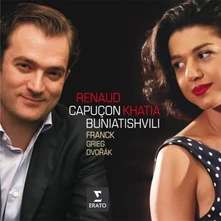 CD CAPUCON, RENAUD/KHATIA BUNIATISHVILI - FRANCK, DVORAK, GRIEG: SONATAS FOR VIOLIN AND PIANO