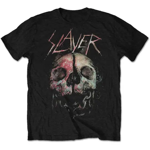 Slayer – Tričko Cleaved Skull (Čierna), Unisex, Čierna