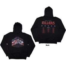 The Killers, Mikina Tour '24 Rebel Diamonds, Unisex, Čierna