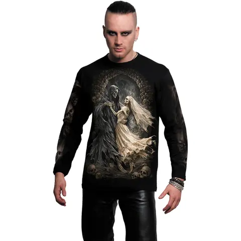 Spiral – Tričko s dlhým rukávom Last Dance, Unisex, Čierna