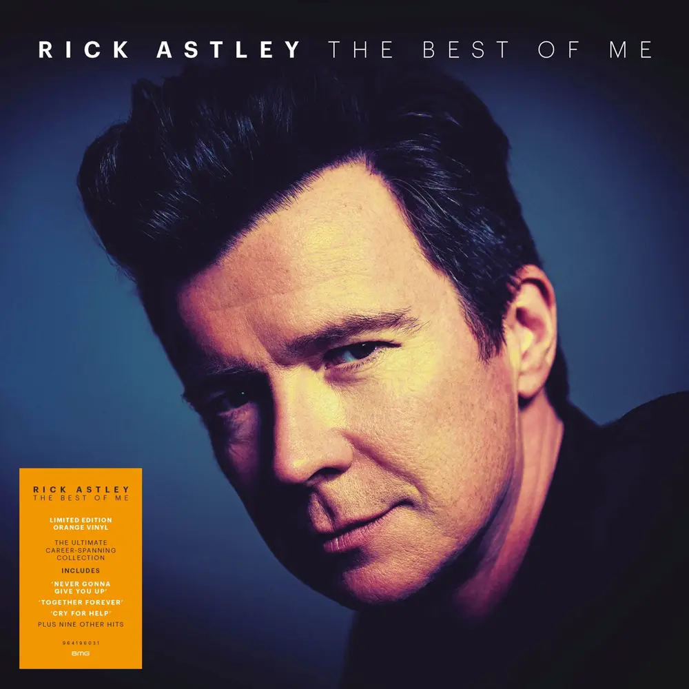 Rick Astley – THE BEST OF ME (Orange Vinyl) (Vinyl)