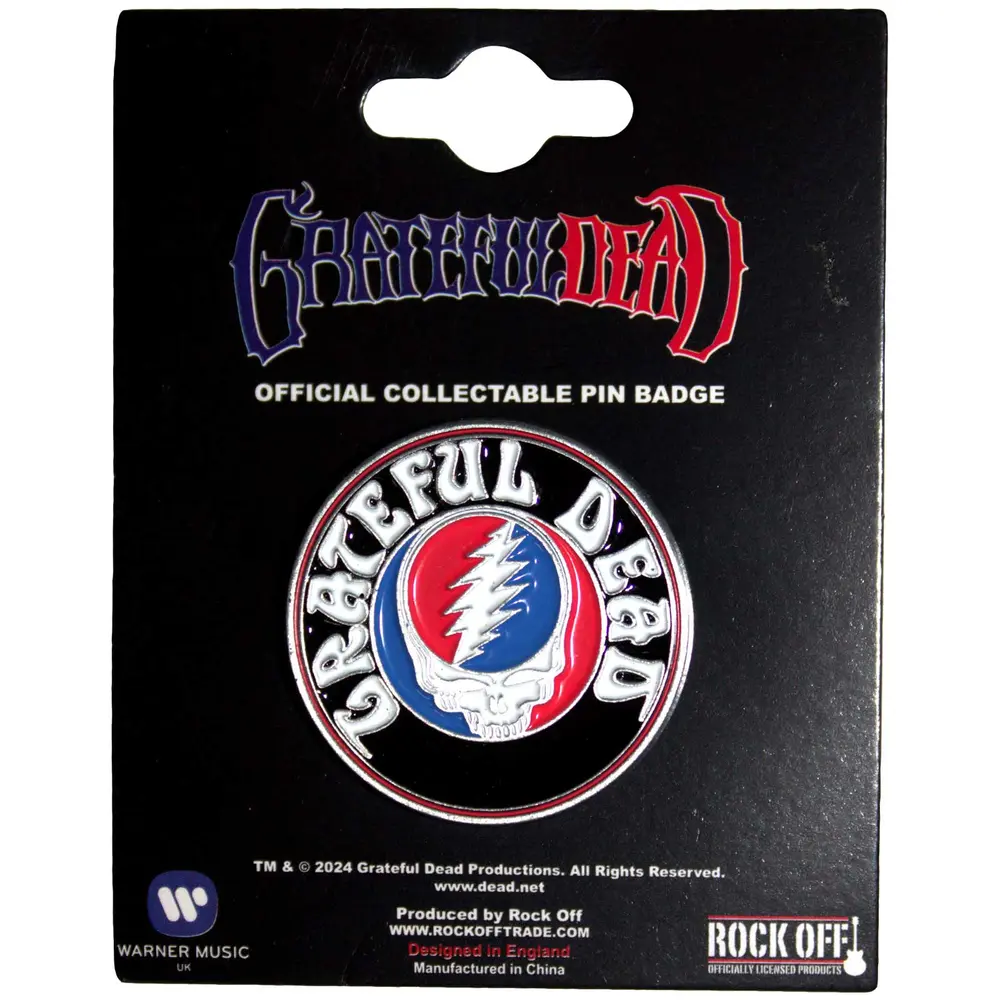 Grateful Dead – Steal Your Face Logo (Odznak)