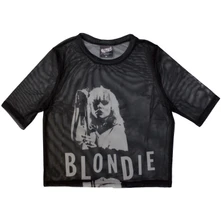Blondie, Tielko Mic Stand, Žena, Čierna