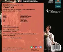 IERVOLINO, TERESA - NICOLA PORPORA: L'ANGELICA thumbnail