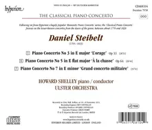 STEIBELT: PIANO CONCERTOS NOS. 3, 5 & 7 HYPERION C thumbnail