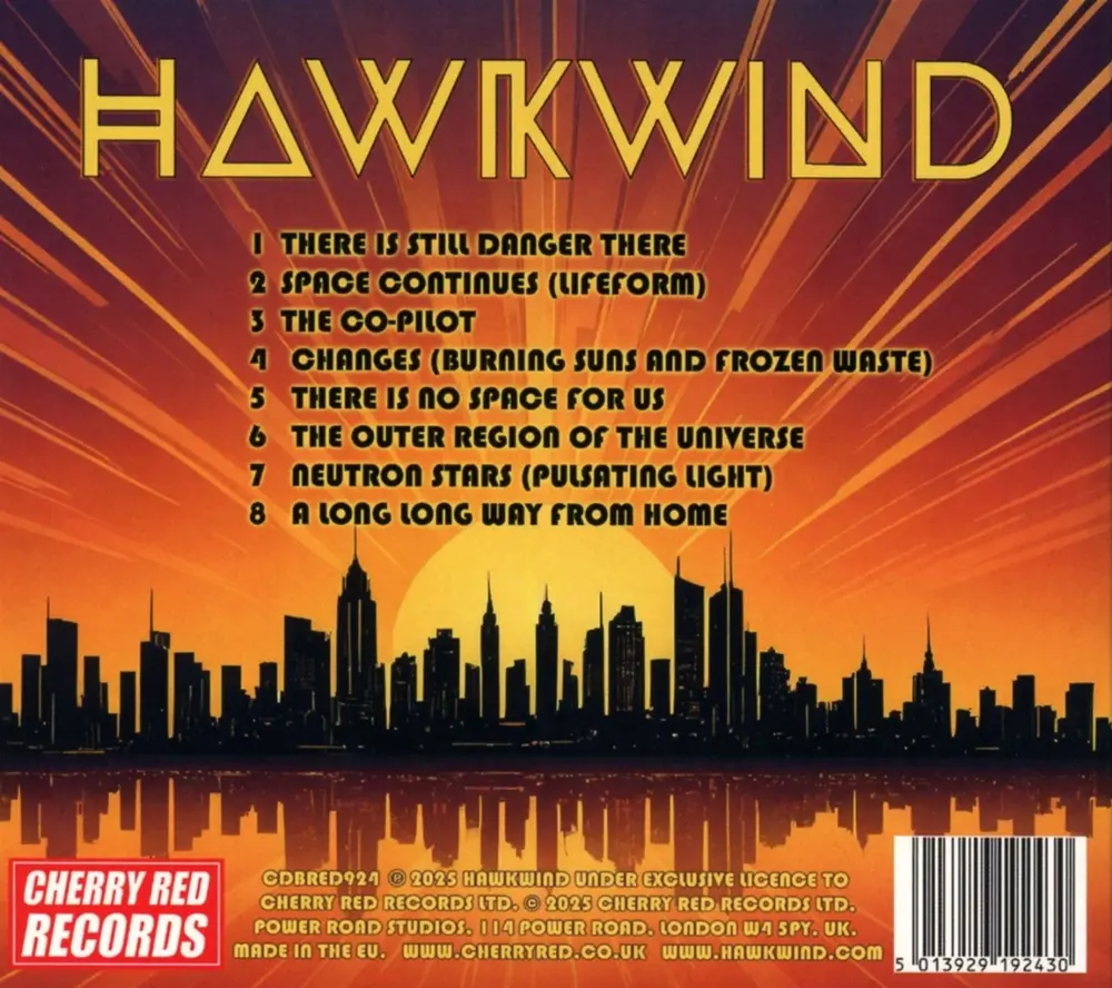 Hawkwind – THERE IS NO SPACE FOR US (CD)