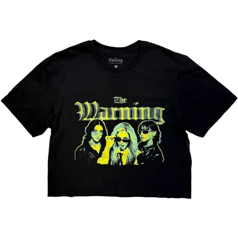 Ladies Crop Top: Group (Black)