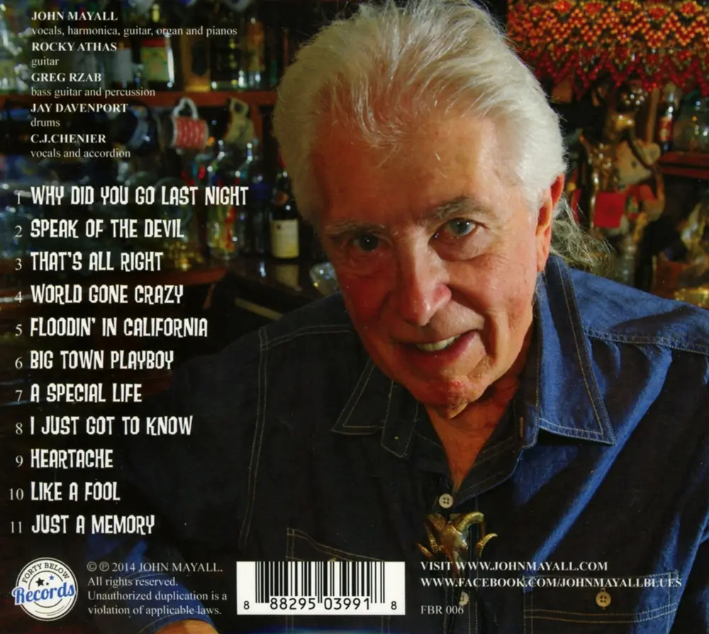 John Mayall – A SPECIAL LIFE (CD)