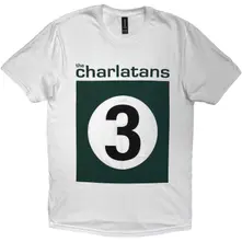 Unisex T-Shirt: 3 Logo (White)