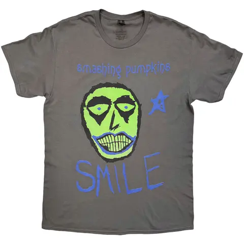 Unisex T-Shirt: Smile (Charcoal Grey)