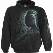 Spiral Stairs, Mikina Shadow Raven, Unisex, Čierna