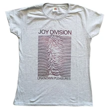Joy Division, Tričko Space Lady, Žena, Šedá