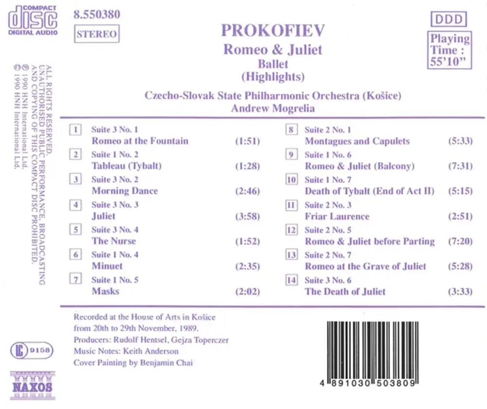 Prokofiev, S. - Prokofiev: Romeo & Juliet
