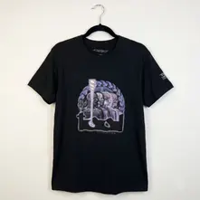 Unisex Premium Carbon T-Shirt: Lateralus Dissection (Back Print) (Black) thumbnail