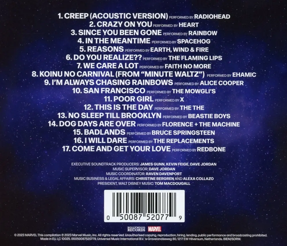 Guardians Of The Galaxy Vol. 3: Awesome Mix Vol. 3 (Original Motion Picture Soundtrack)