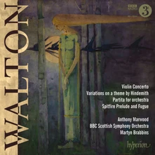 Anthony Marwood, CD WALTON: VIOLIN CONCERTO, PARTITA & HINDEMITH VARIA