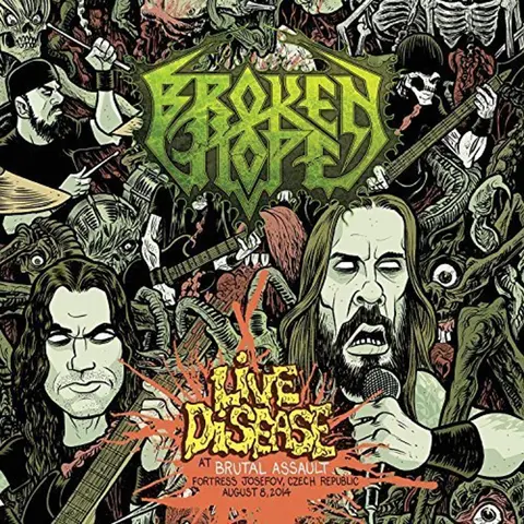 LIVE DISEASE (AT BRUTAL ASSAULT FORTRESS JOSEFOV, CZECH REPUBLIC AUGUST 8, 2014)