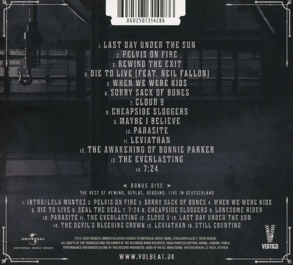 REWIND, REPLAY, REBOUND: LIVE IN DEUTSCHLAND / BEST OF