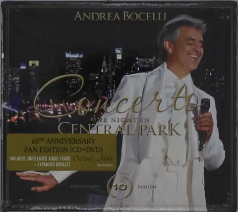 Concerto: One Night In Central Park (10th Anniversary) (CD+DVD)