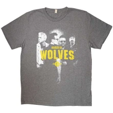 U2, Tričko Raised by Wolves, Unisex, Šedá