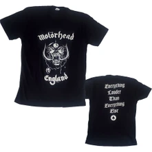 Motörhead, Tričko England, Unisex, Čierna