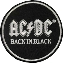 AC/DC, Nažehlovačka Back In Black Circle