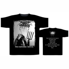 Darkthrone, Tričko Pre-Historic Metal, Unisex, Čierna