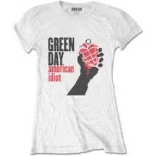 Tričko American Idiot white w