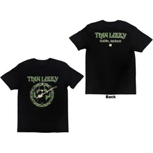 THIN LIZZY, Tričko Celtic Ring, Unisex, Čierna