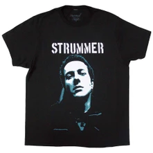 Joe Strummer, Tričko Iconic, Unisex, Čierna