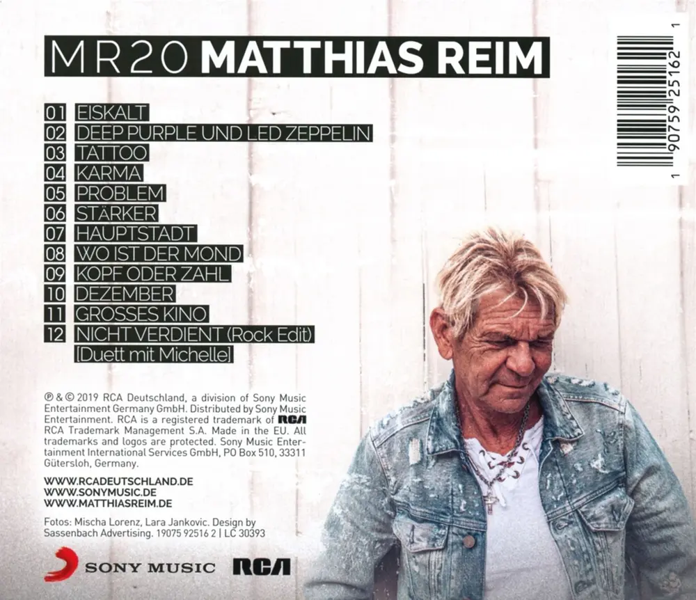 Matthias Reim – MR20 (CD)