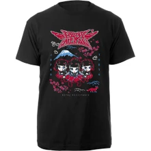 BABYMETAL, Tričko Pixel Tokyo, Unisex, Čierna