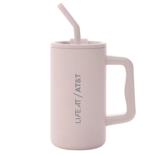 Life at AT&T cube steel mug