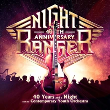 Night Ranger, CD 40 YEARS AND A NIGHT WITH THE CONTEMPORARY YOUTH ORCHESTRA