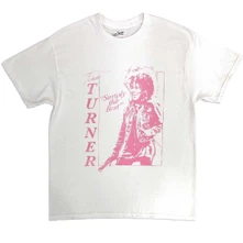 Tina Turner, Tričko The Best, Unisex, Biela