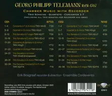 TELEMANN: CHAMBER MUSIC WITH RECORDER thumbnail