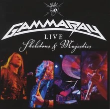 CD GAMMA RAY - LIVE - SKELETONS & MAJESTIES