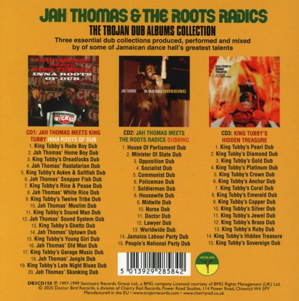 Jah Thomas & The Roots Radics – TROJAN DUB ALBUMS COLLECTION (CD)