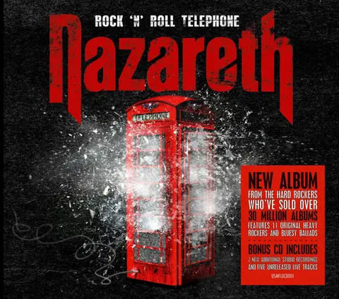 NAZARETH – CD ROCK 'N' ROLL TELEPHONE (Digipak)
